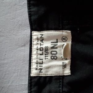 Nili lotan size 2 black ankle pant